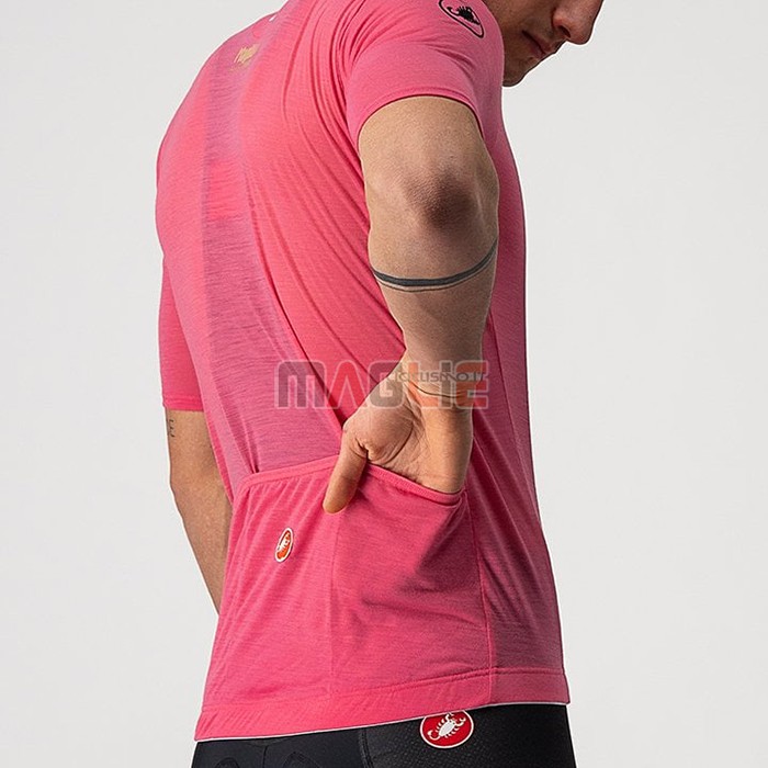 Maglia Giro d'Italia Manica Corta 2021 Rosa